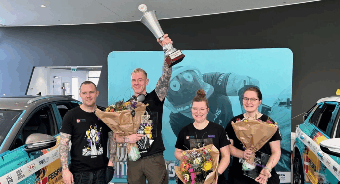 World Wrap Masters Denmark 2023 winner