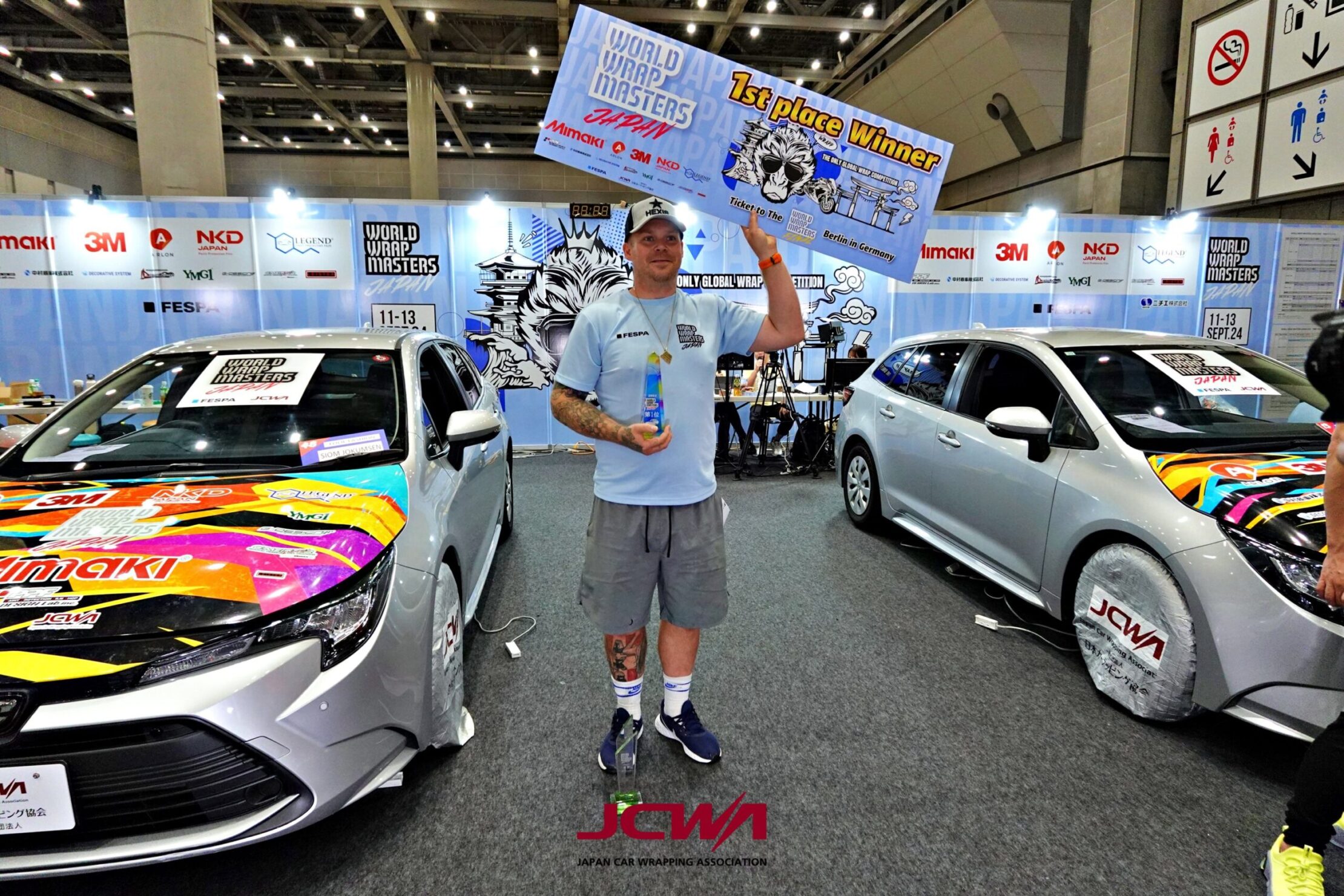 World Wrap Masters Japan 2024 competition winner